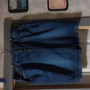 Denim Skirt sz 20W St John's Bay